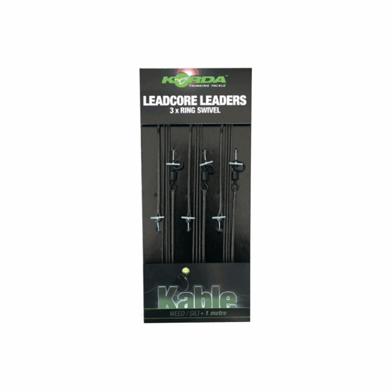 KORDA RING SWIVEL LEADCORE LEADERS