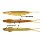 DEPS SAKAMATA SHAD 6" REAL-27788