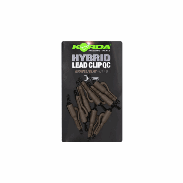 KORDA QUICK CHANGE HYBRID LEAD CLIPS