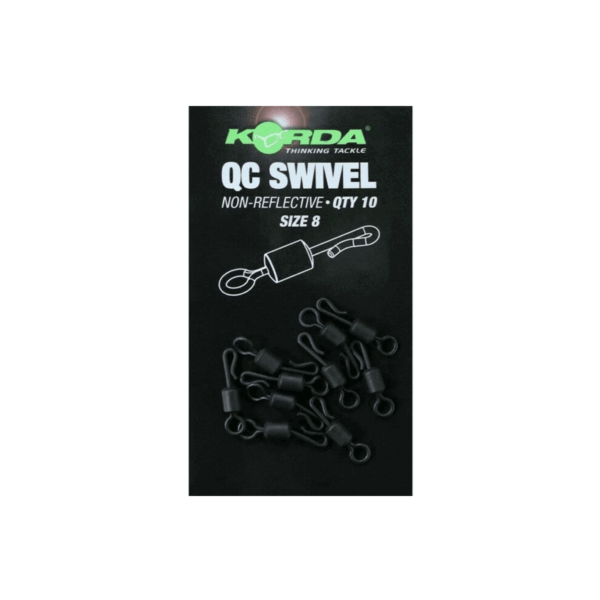 KORDA QUICK CHANGE RING SWIVEL SIZE 8