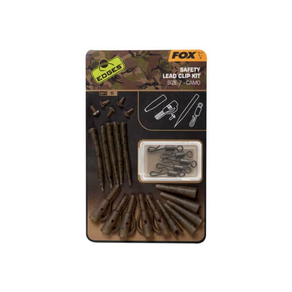 FOX EDGES CAMO SAFETY LEAD CLIP KIT