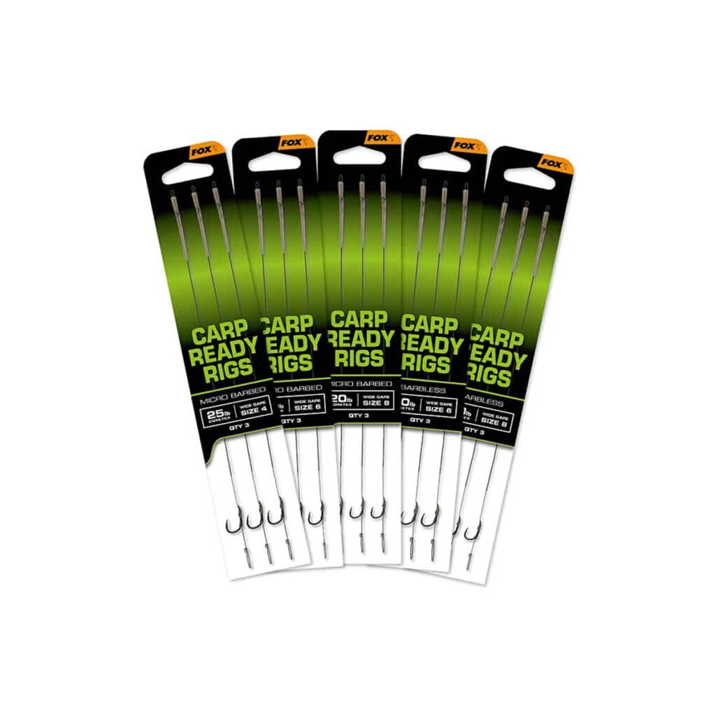 FOX EOS BARBLESS CARP READY RIGS