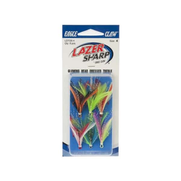 EAGLE CLAW GLOWING HEAD DRESSED TREBLE