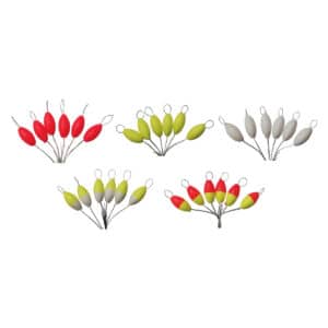 MED FISHING FLOAT OVAL GLOSSY PAINT