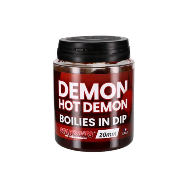 STARBAITS PC BOILIES IN DIP HOT DEMON
