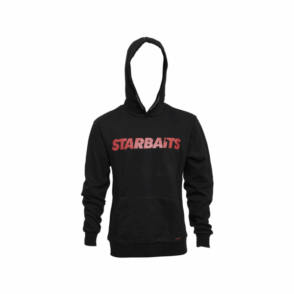 STARBAITS HOODIE BLACK & RED