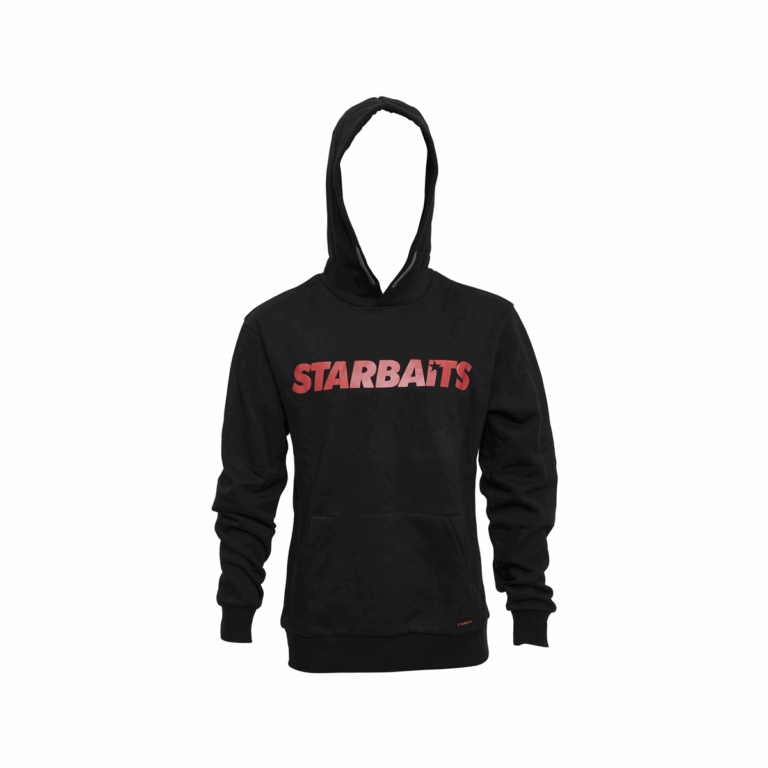 STARBAITS HOODIE BLACK & RED