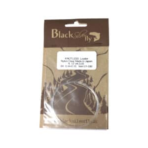 BLACK SILVER FLY FINALE SENZA NODI CONICO CLEAR