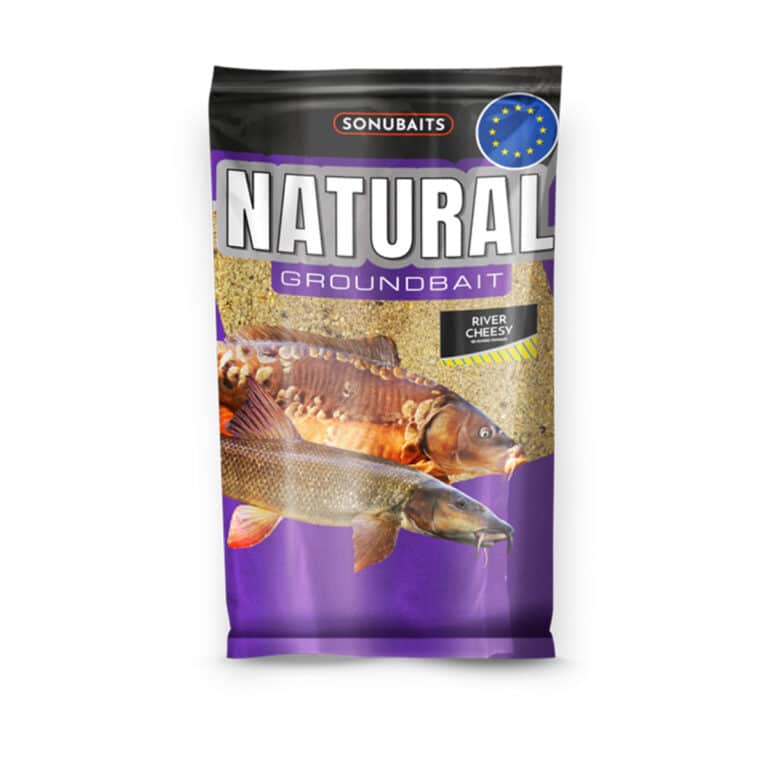 SONUBAITS NATURAL GROUNDBAIT FLAVOURED RIVER CHEESY