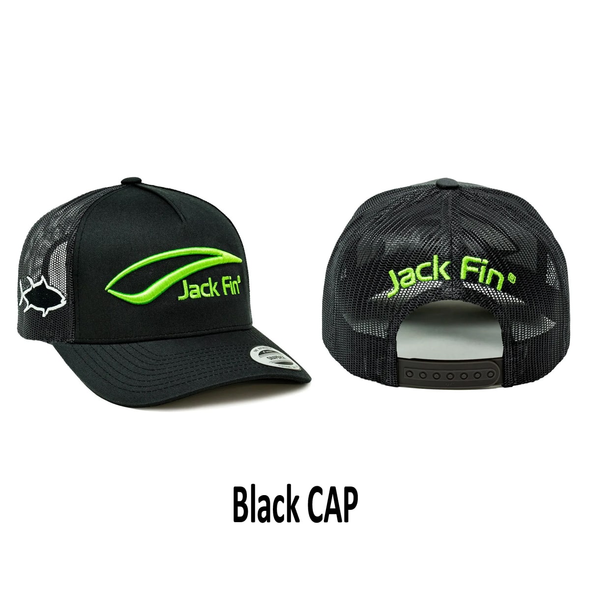 JACK FIN CAP BLACK JACK FIN CAP BLACK