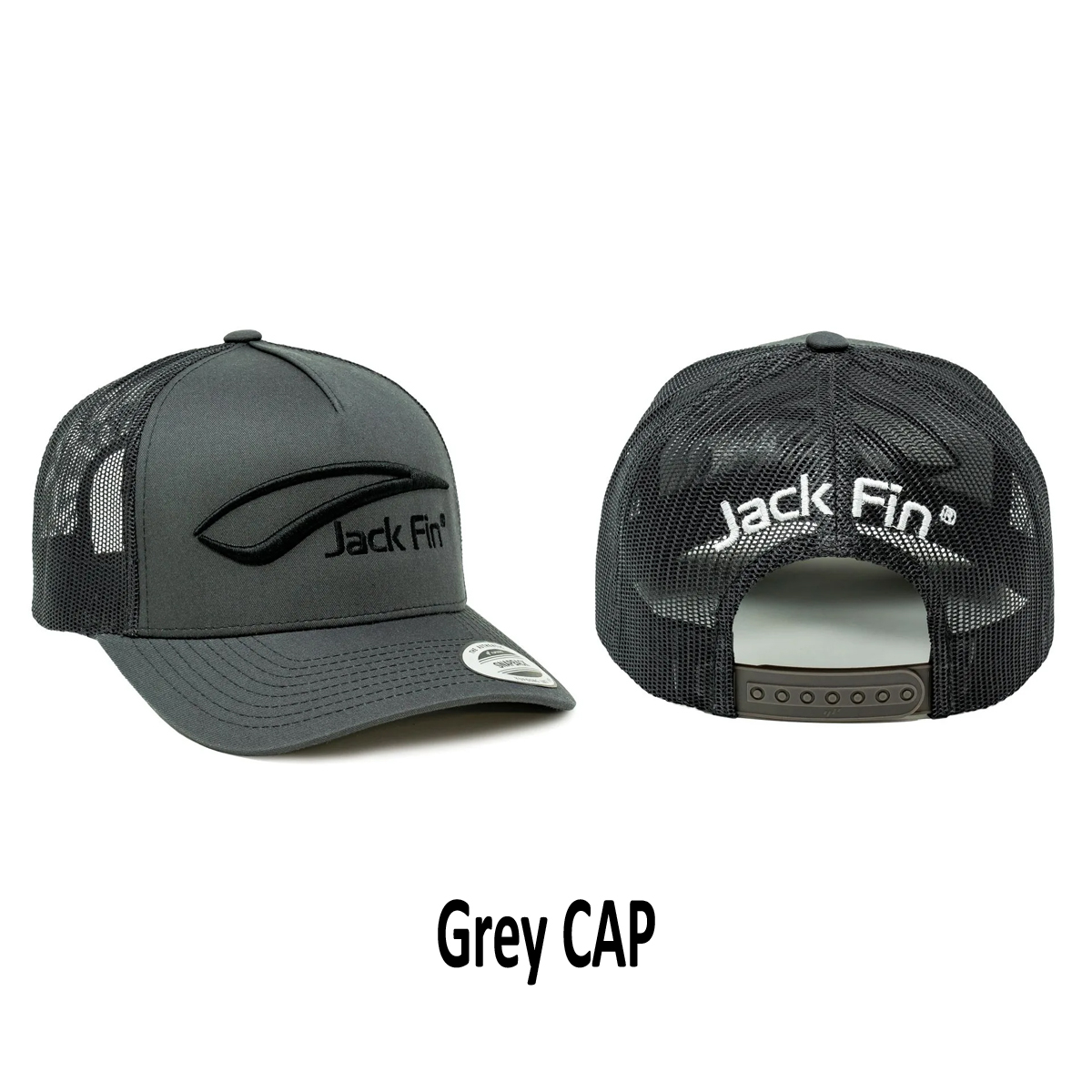 JACK FIN CAP GREY JACK FIN CAP GREY