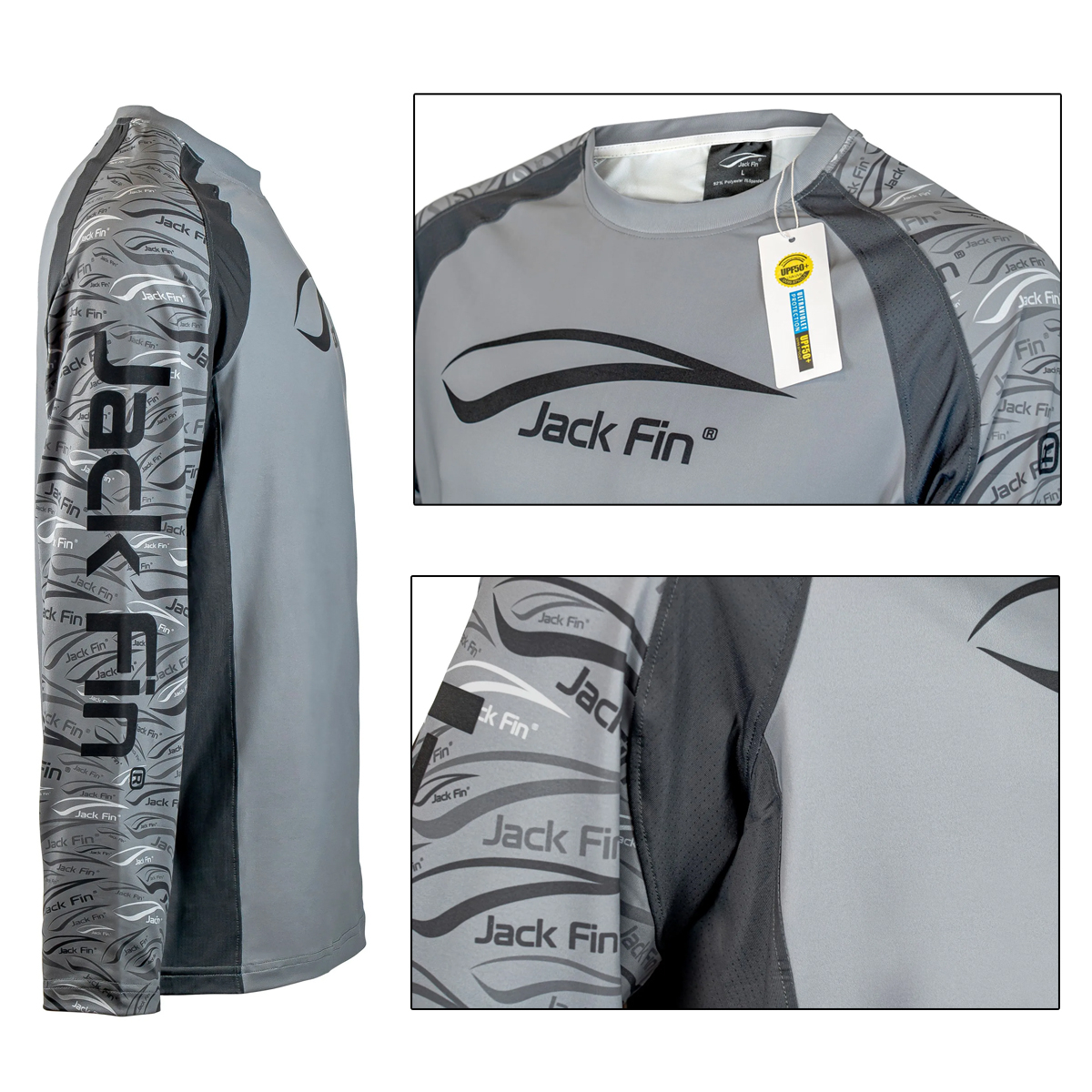 JACK FIN TECH T-SHIRT-30511 JACK FIN TECH T-SHIRT-30511