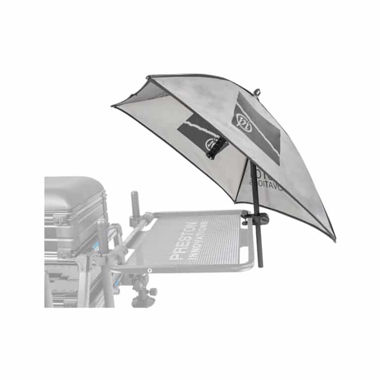 PRESTON OFFBOX GREY BAIT BROLLY