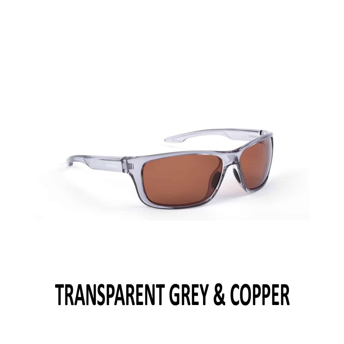 SHIMANO ANTARES EYEWEAR TRANSPARENT GREY & COPPER SHIMANO ANTARES EYEWEAR TRANSPARENT GREY & COPPER