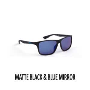 SHIMANO TECHNIUM EYEWEAR MATTE BLACK & BLUE MIRROR